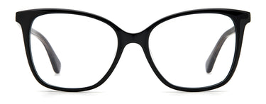 Premium Women Kate Spade Model Eyeglasses: Darcie - Black- SpecSMART Eye Clinic (Front View)